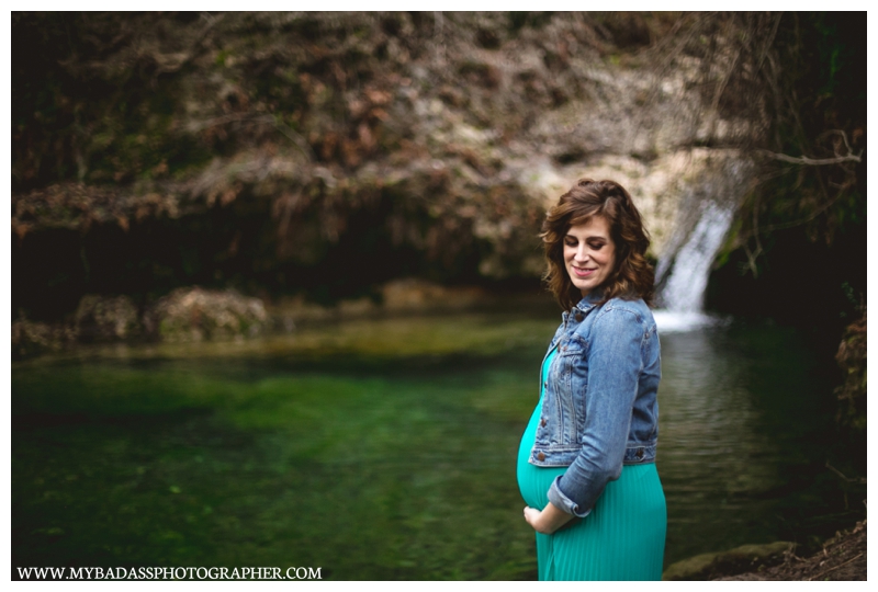 Pedernales Falls Maternity Session