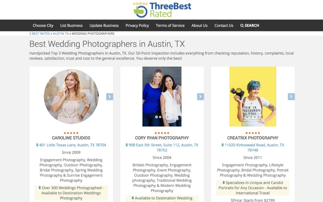 Top photographer in Austin?!