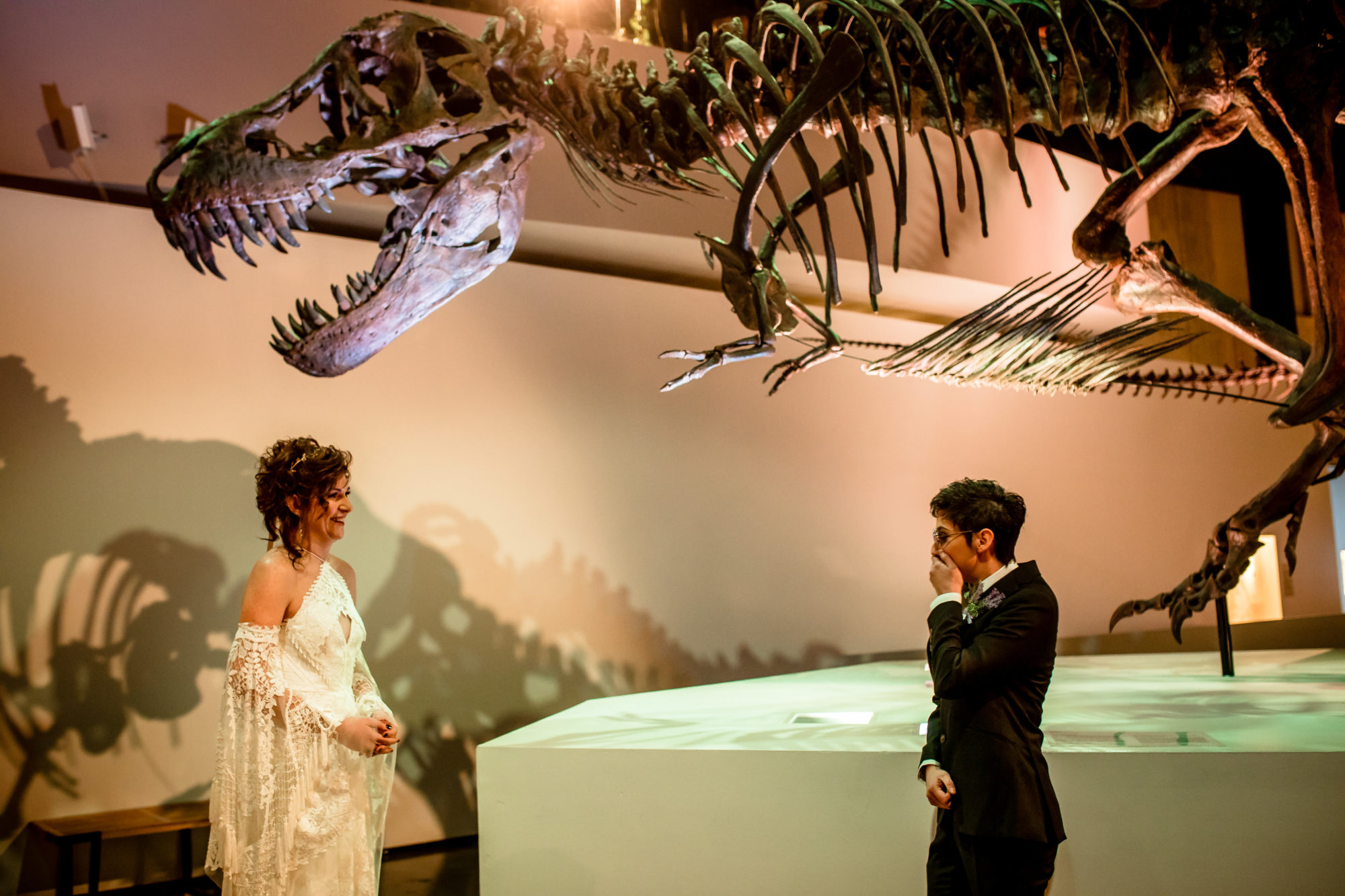 Houston Museum of Natural Science wedding