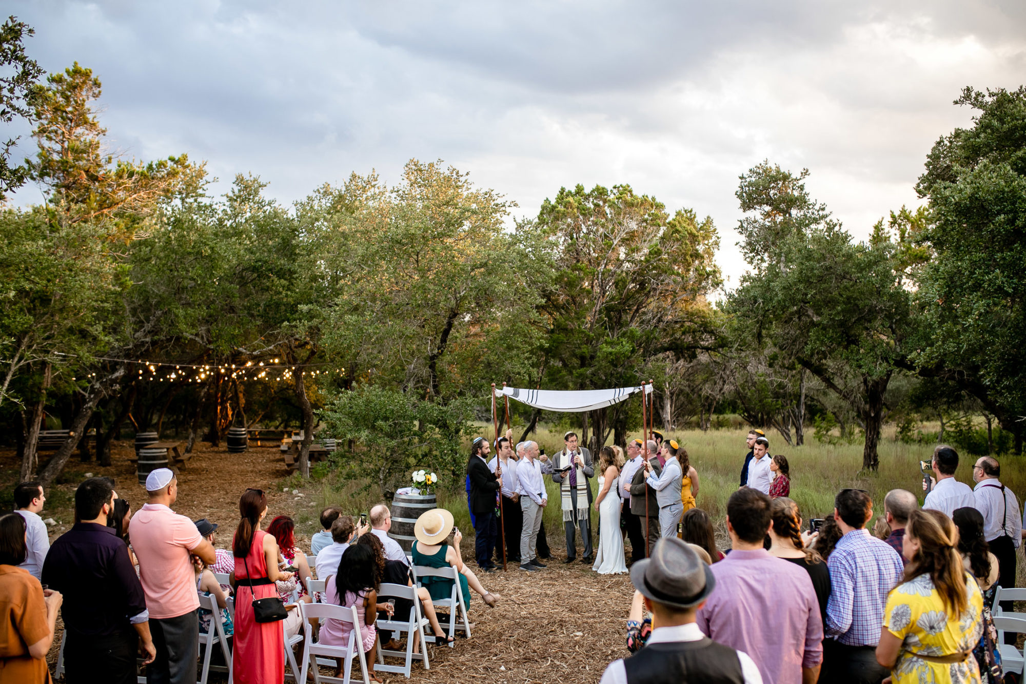 Jewish wedding in Austin