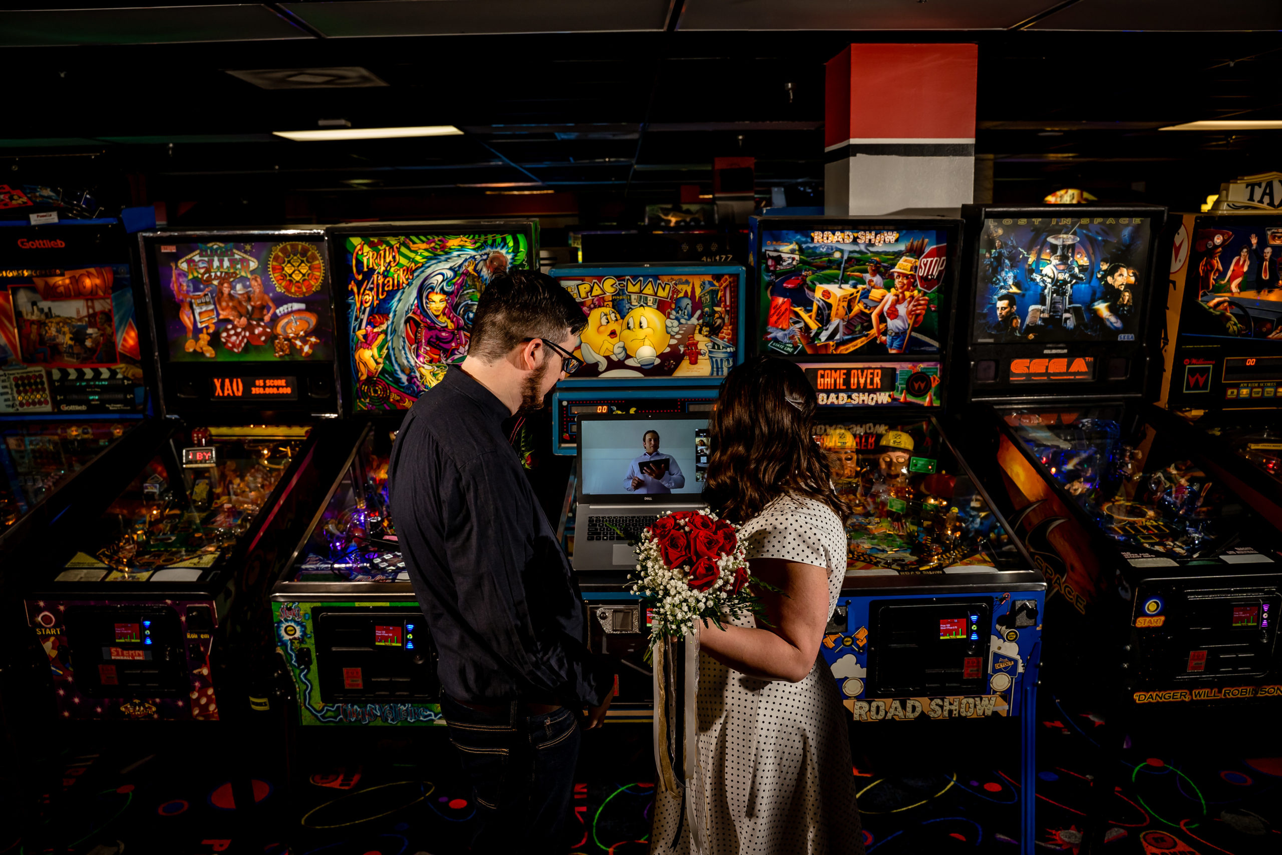 Pinballz Arcade Wedding