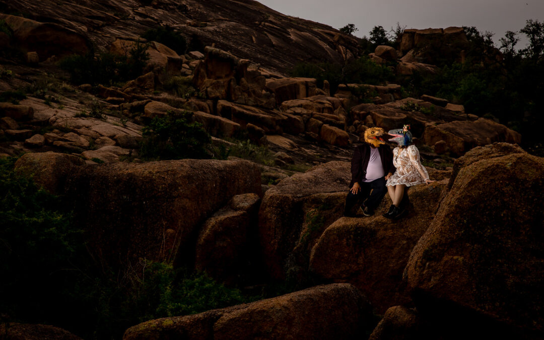 Enchanted Rock State Park Engagement Session